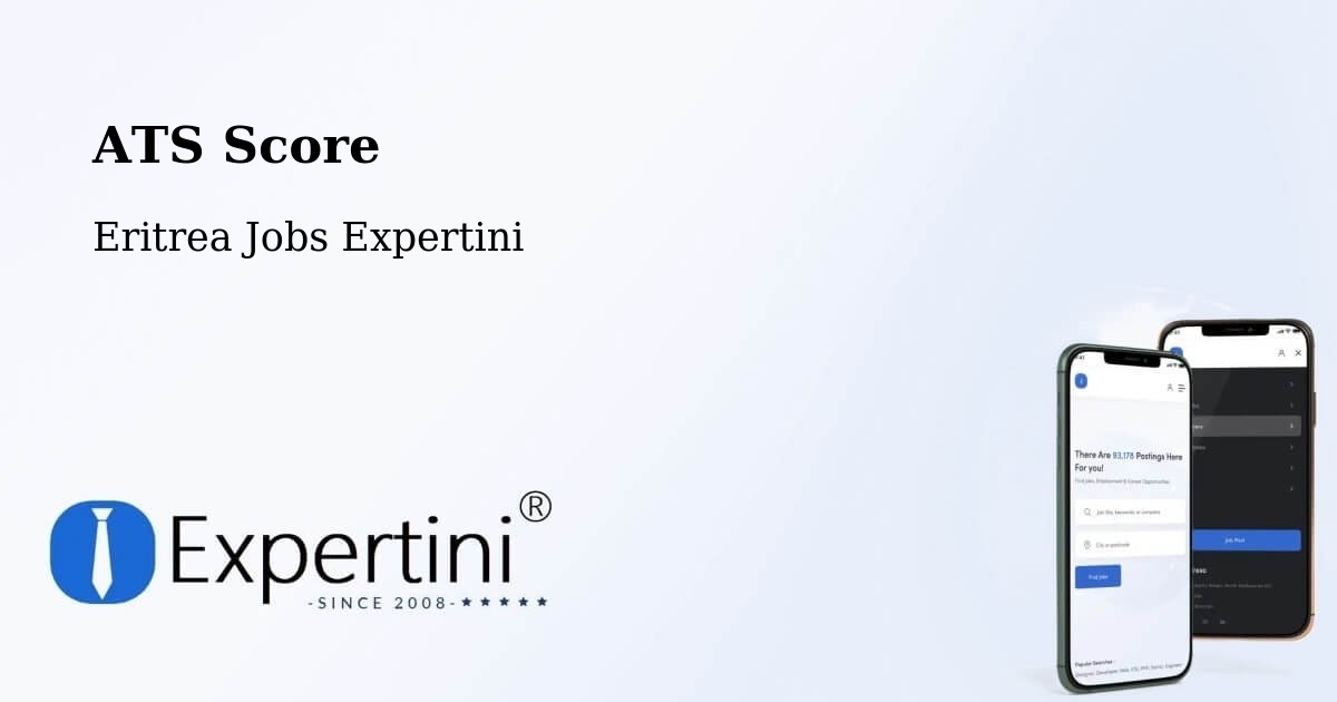 Resume ATS Score & Job Description Match Tool – Edd - Eritrea Jobs Expertini