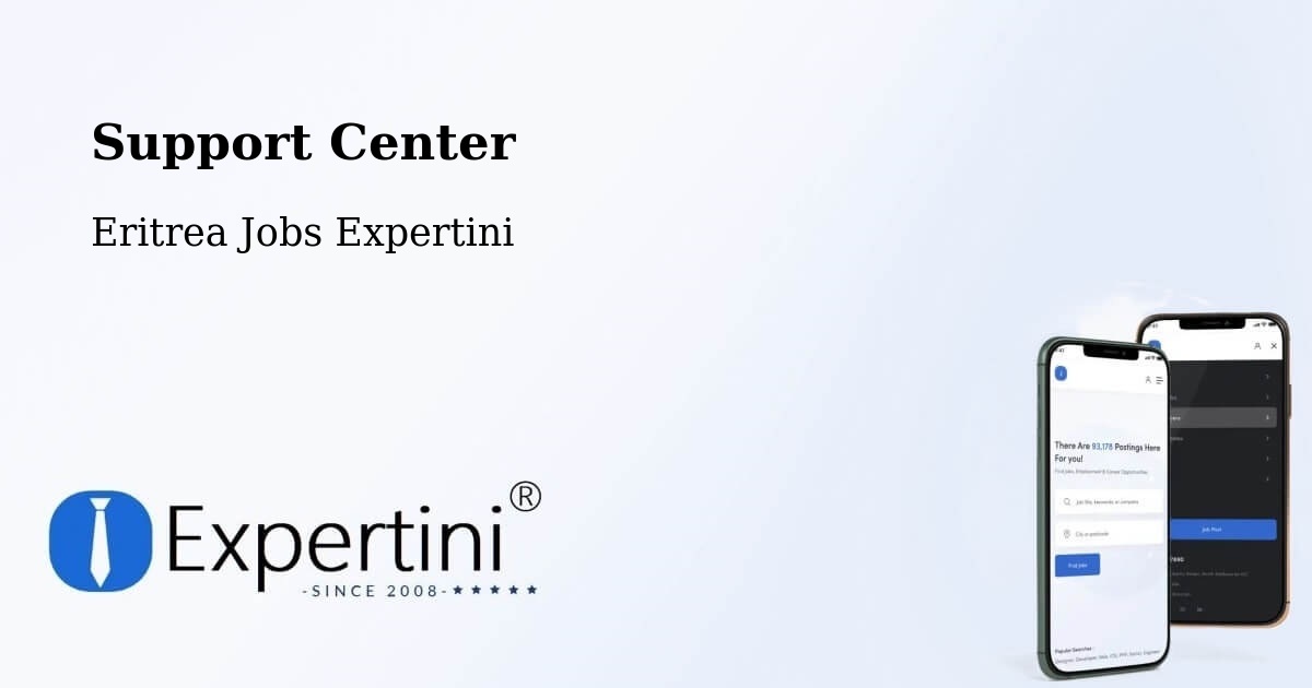 Support Services – Edd - Eritrea Jobs Expertini